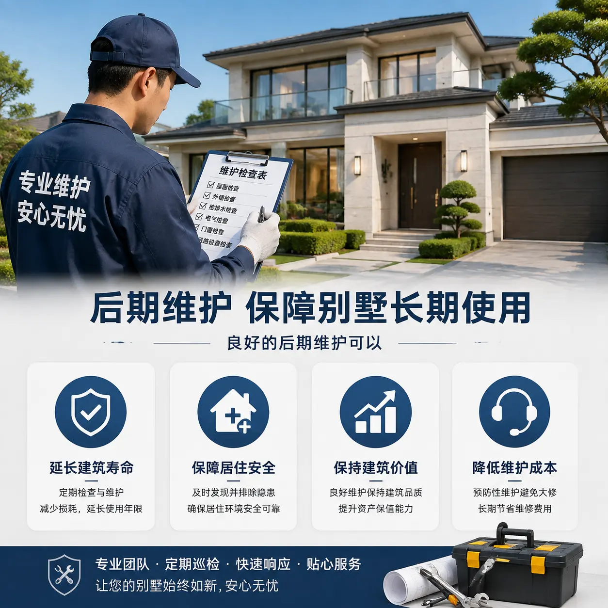 别墅建造公司推荐： 重庆 施工质量的关键要素