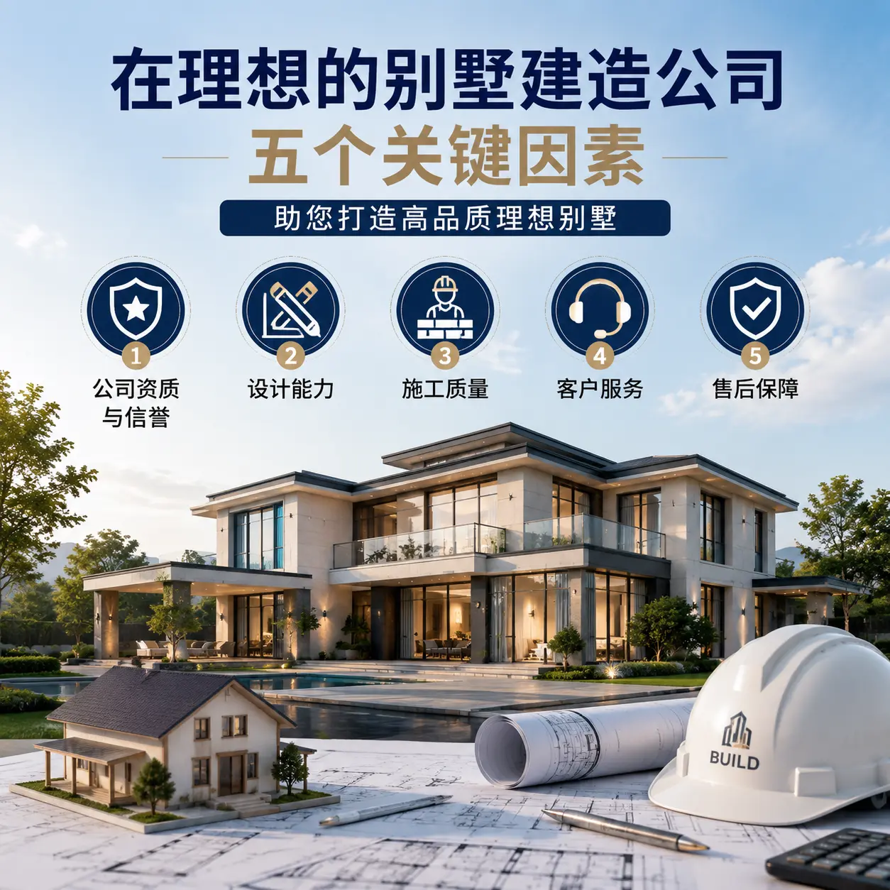 在 重庆 找到理想别墅建造公司的五个关键因素