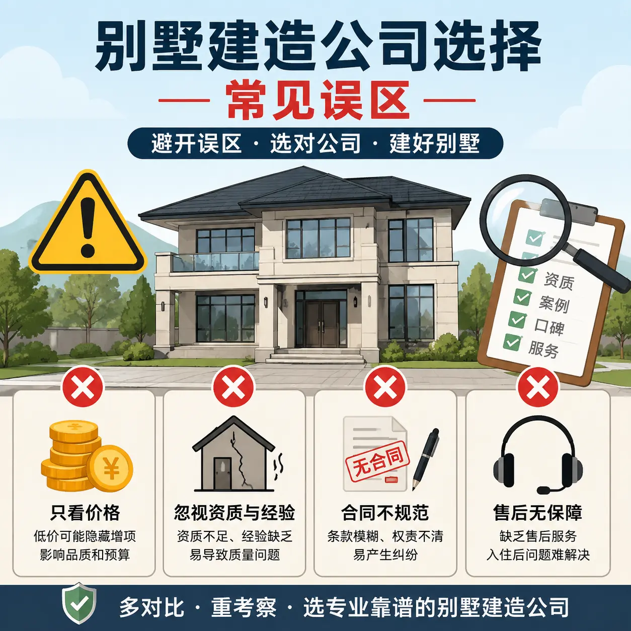 重庆 别墅建造公司推荐：了解市场行情与服务内容