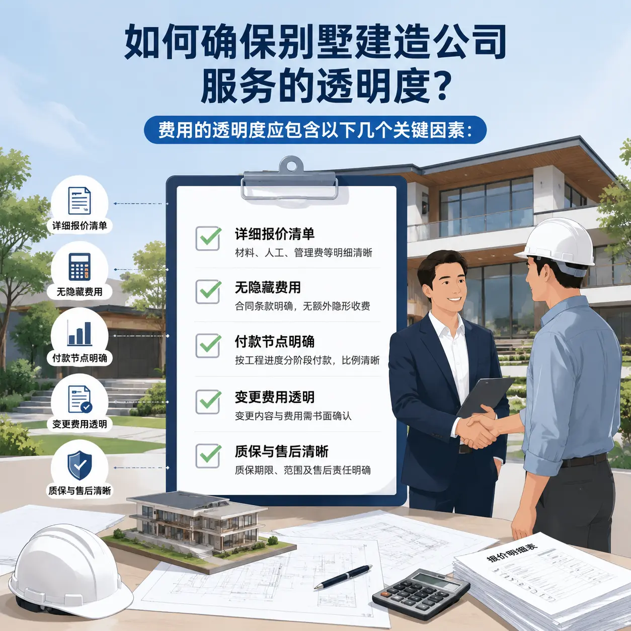 在 重庆 如何确保别墅建造公司服务的透明度？
