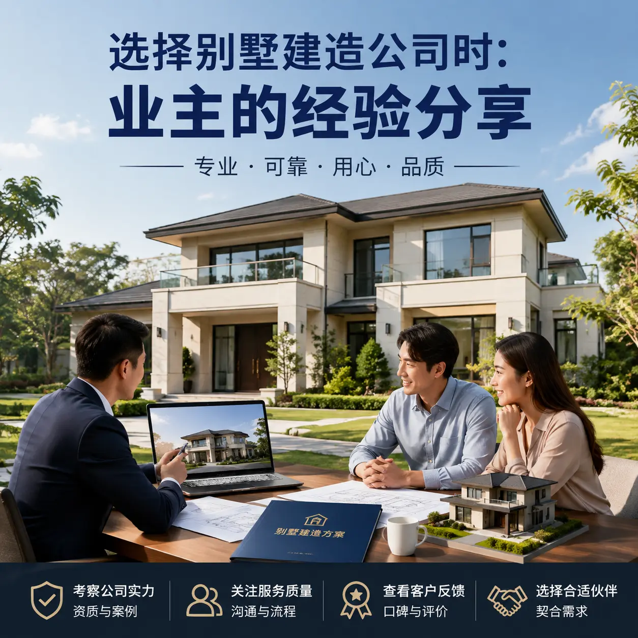 选择别墅建造公司时： 重庆 业主的经验分享