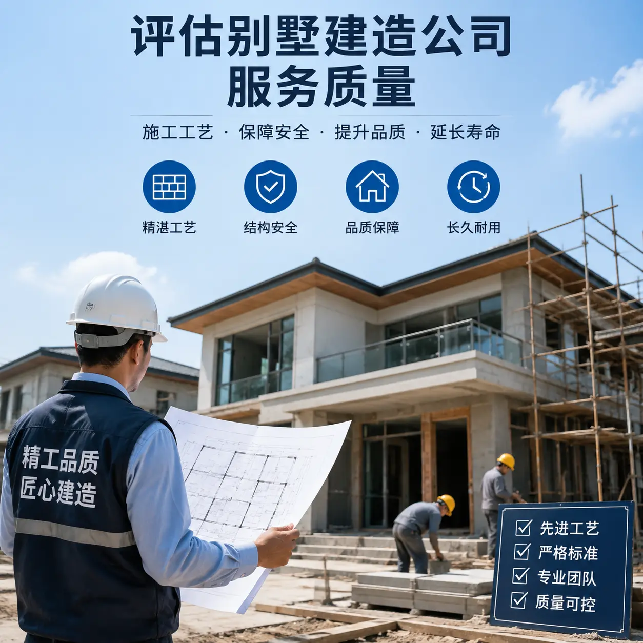 如何评估 重庆 别墅建造公司的服务质量？