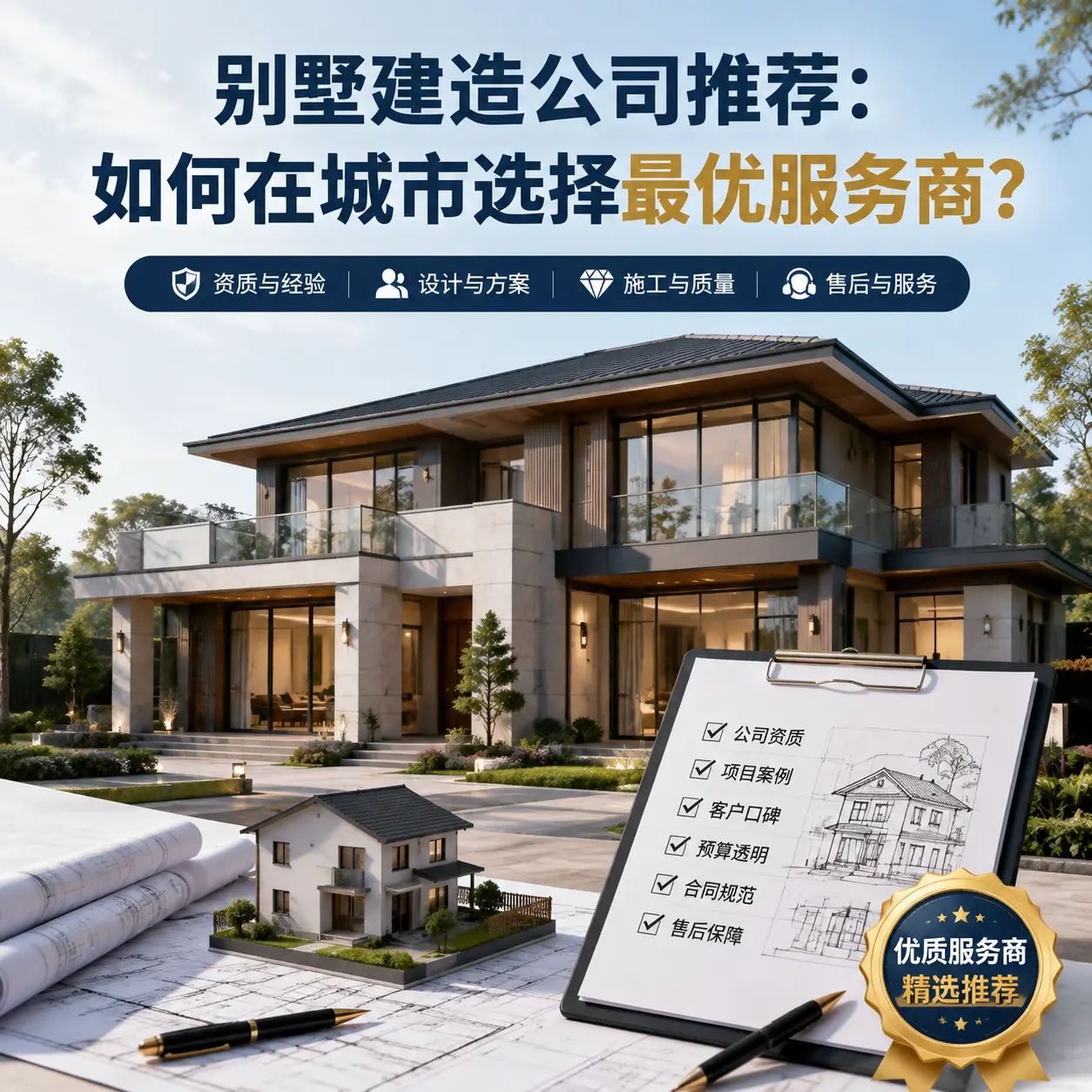 别墅建造公司推荐：如何在 重庆 选择最优服务商？