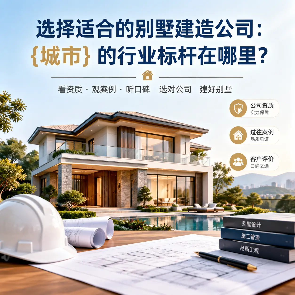 选择适合的别墅建造公司： 重庆 的行业标杆在哪里？