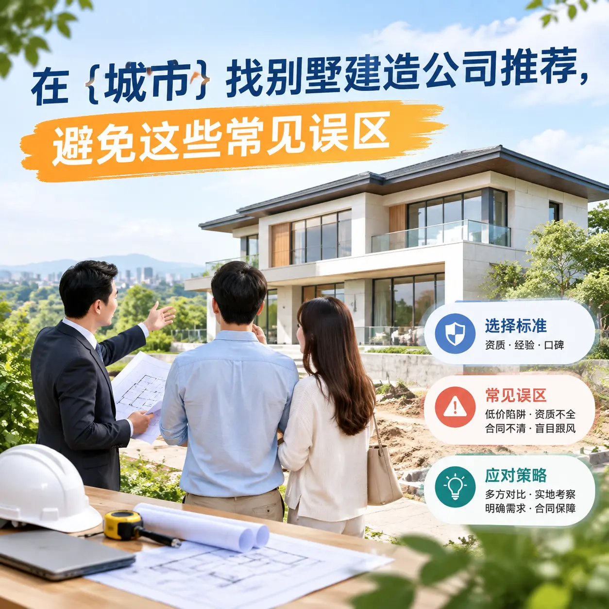 在 重庆 找别墅建造公司推荐，避免这些常见误区