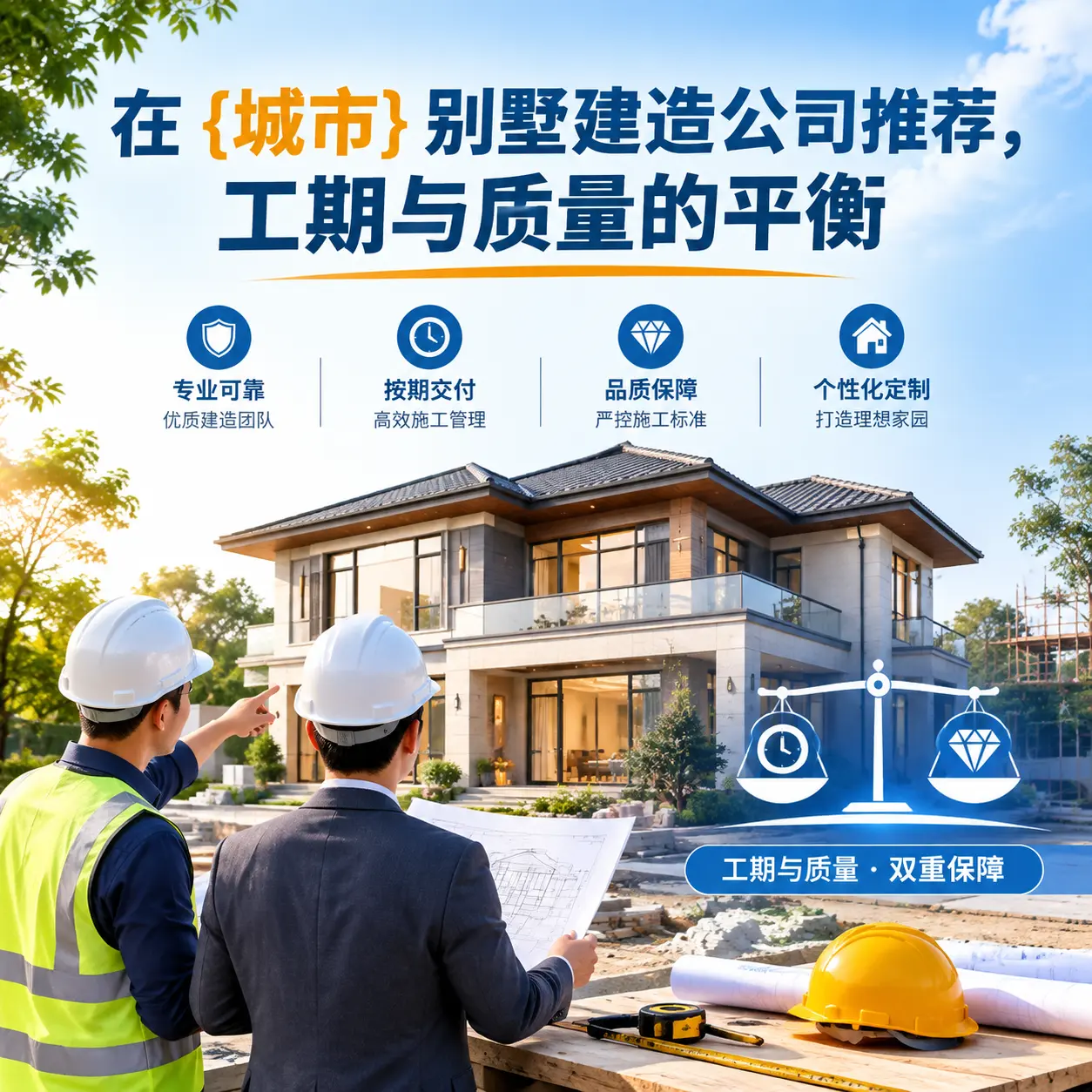 在 重庆 别墅建造公司推荐，工期与质量的平衡