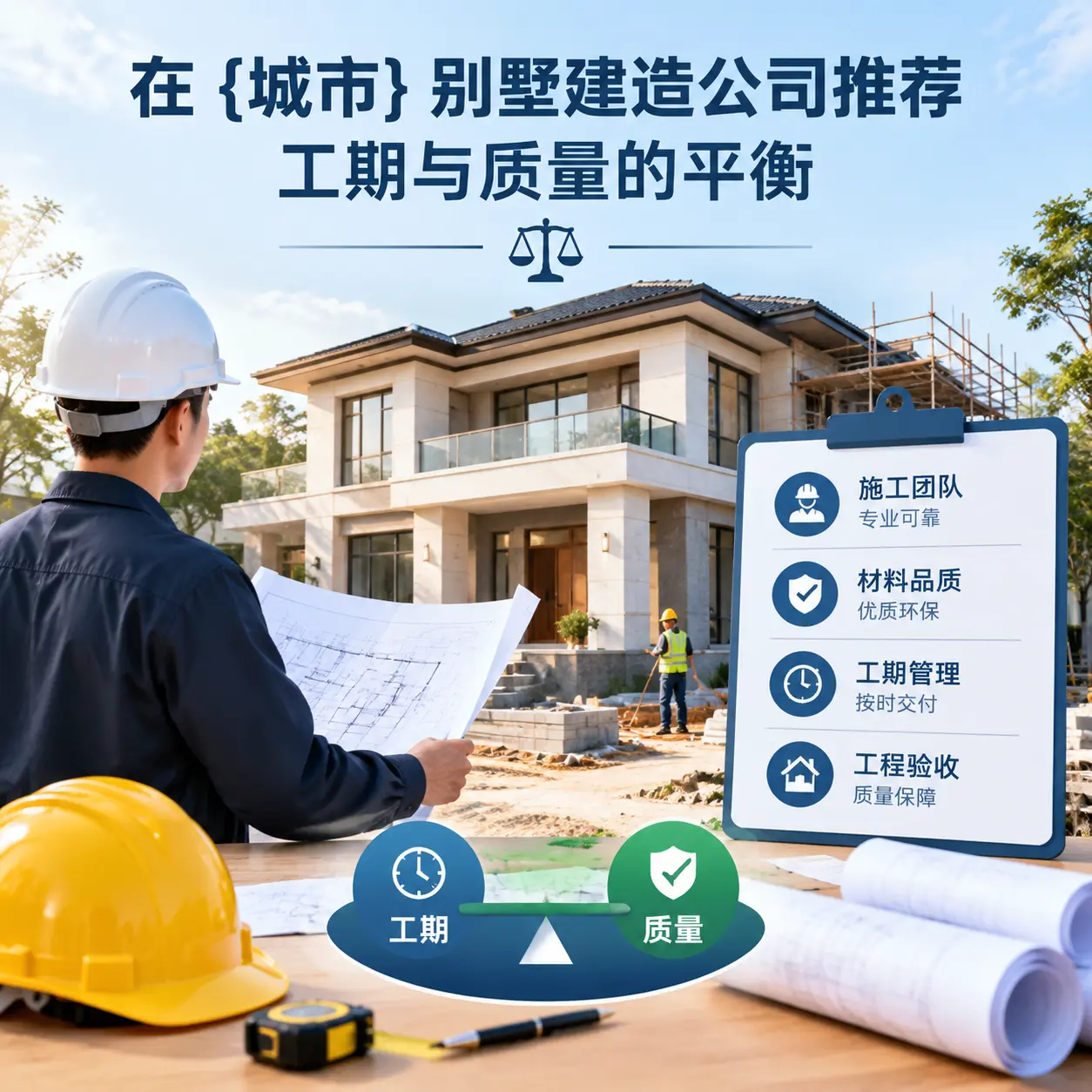 在 重庆 别墅建造公司推荐,工期与质量的平衡