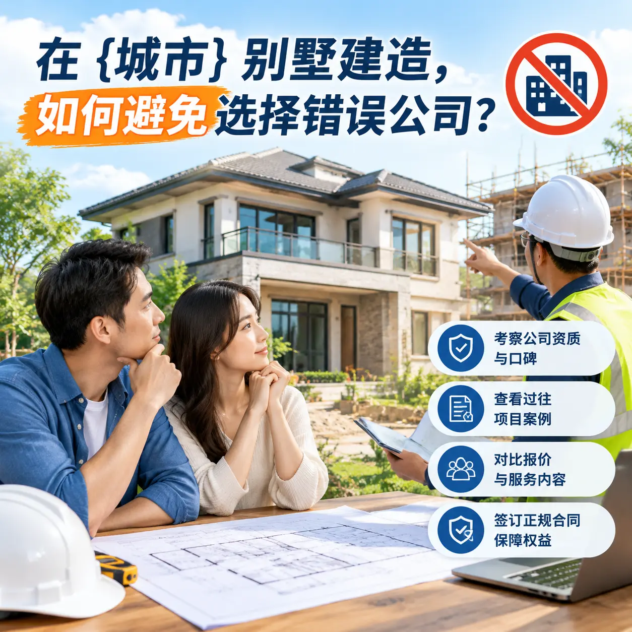 在 重庆 别墅建造，如何避免选择错误公司？