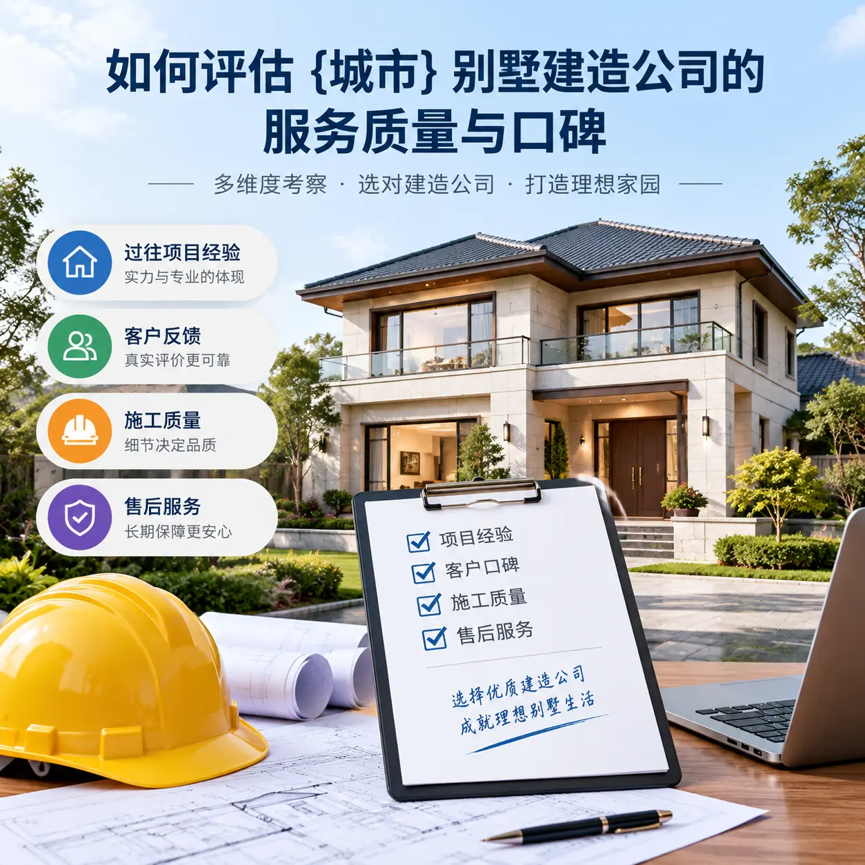 如何评估 重庆 别墅建造公司的服务质量与口碑