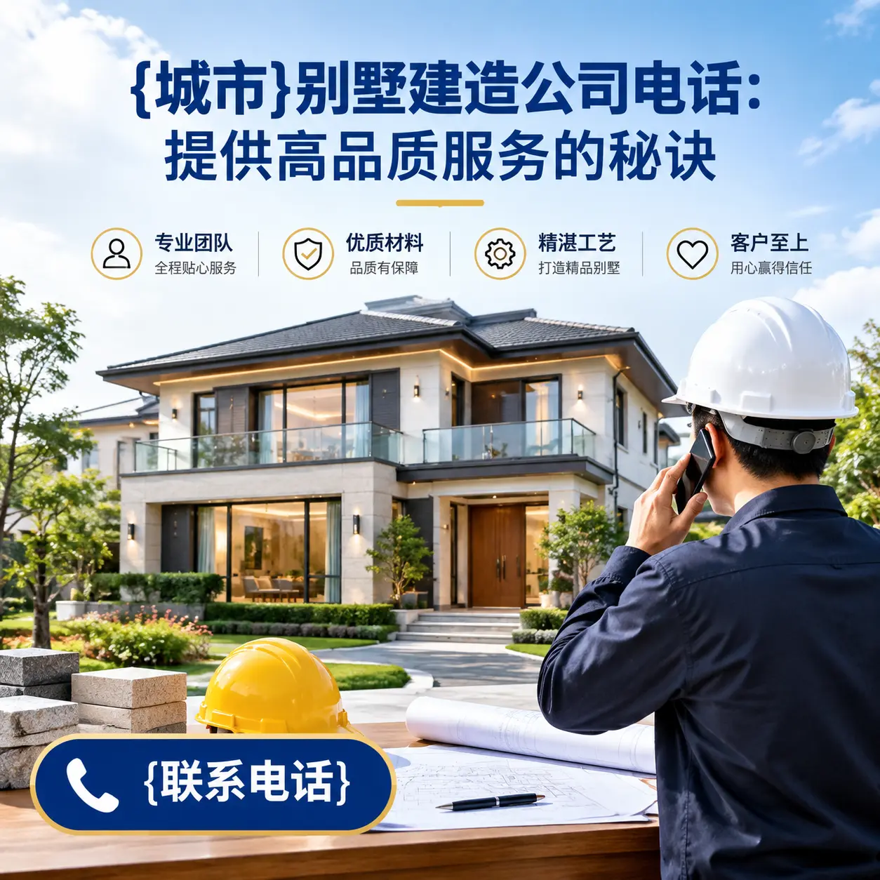 重庆别墅建造公司电话：提供高品质服务的秘诀