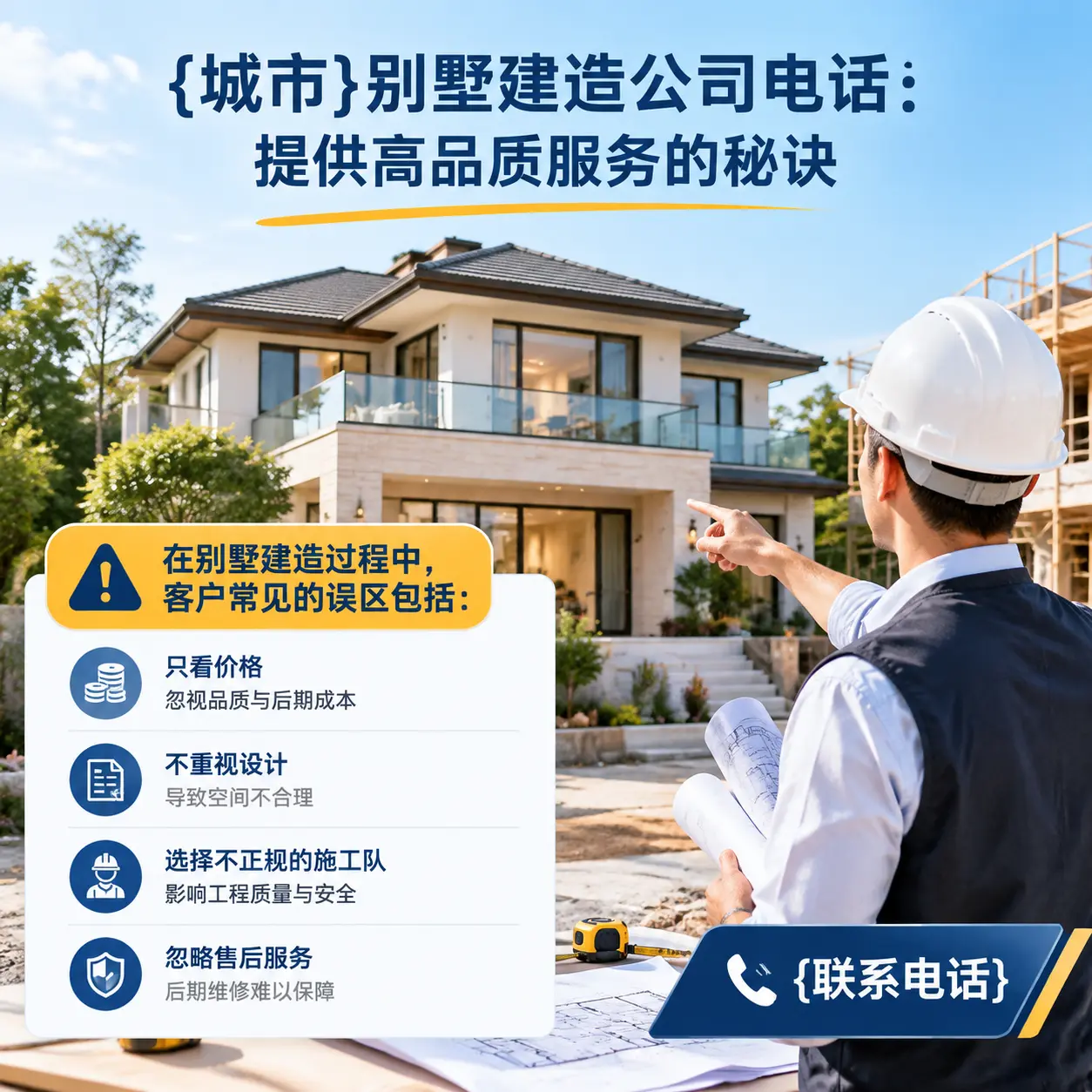 重庆别墅建造公司电话：提供高品质服务的秘诀