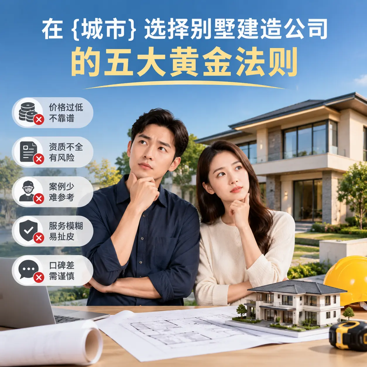 在 重庆 选择别墅建造公司的五大黄金法则