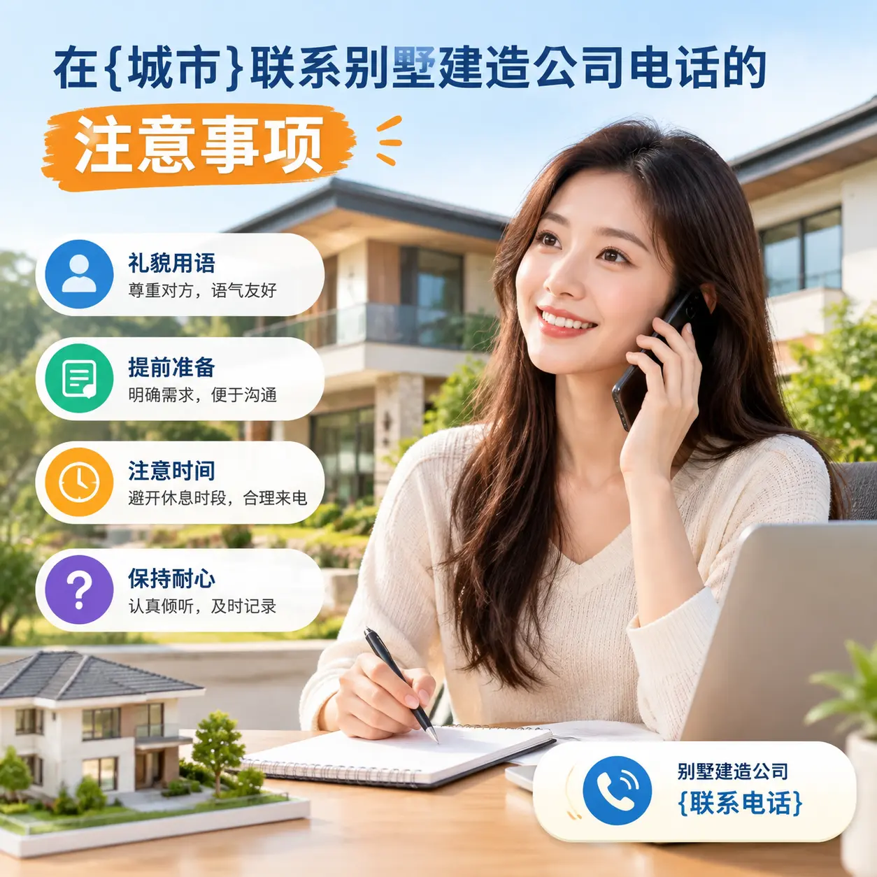 在重庆联系别墅建造公司电话的注意事项