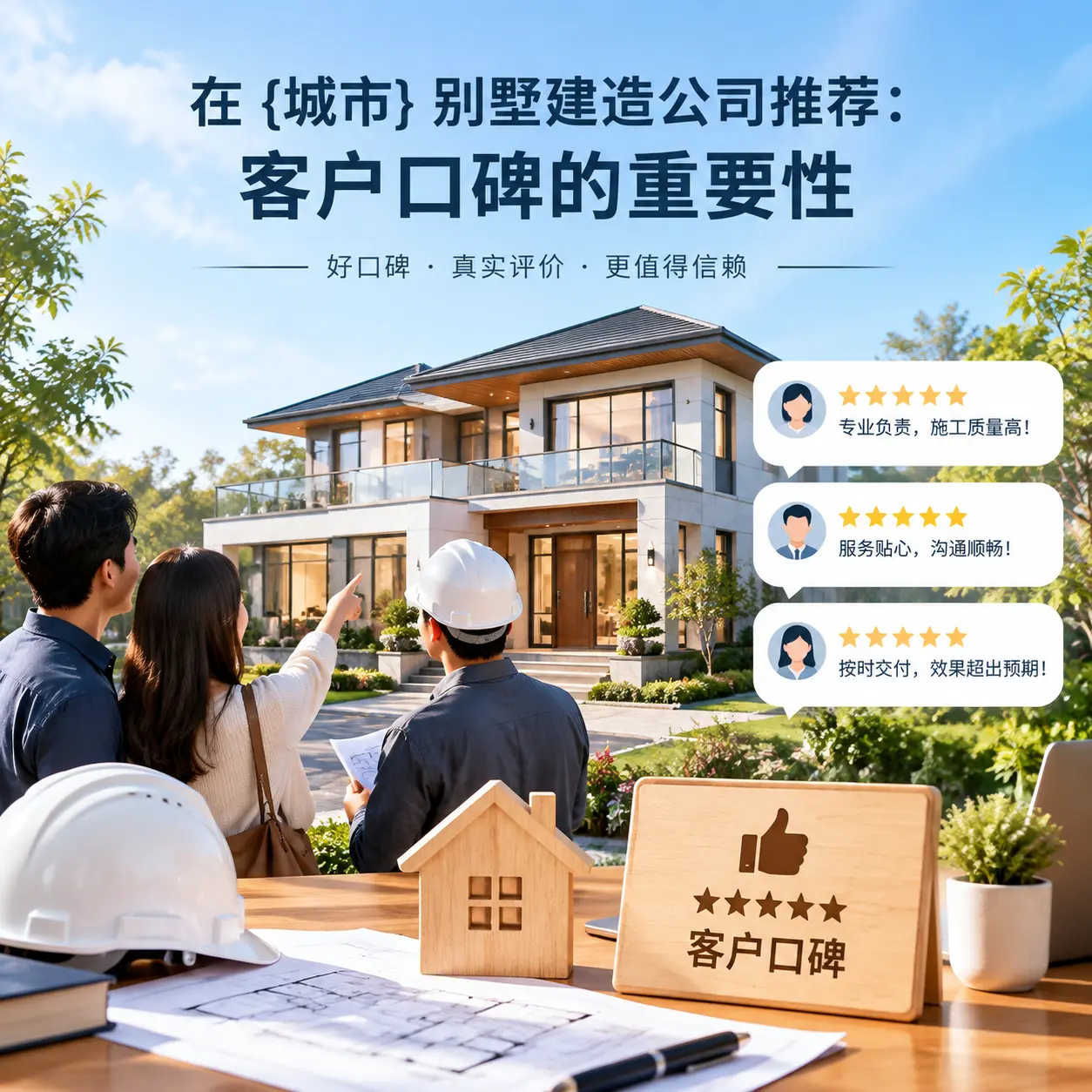在 重庆 别墅建造公司推荐：客户口碑的重要性