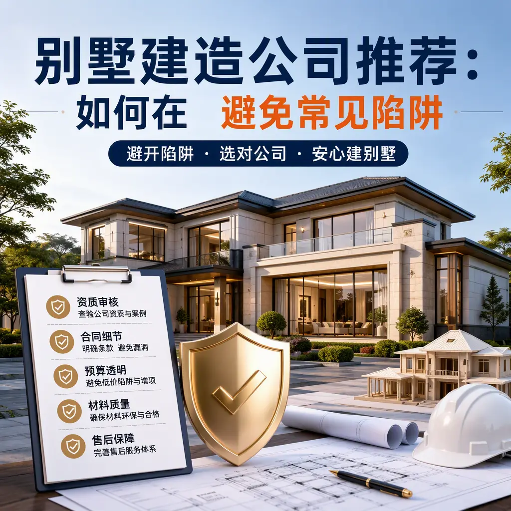 别墅建造公司推荐：如何在 重庆 避免常见陷阱