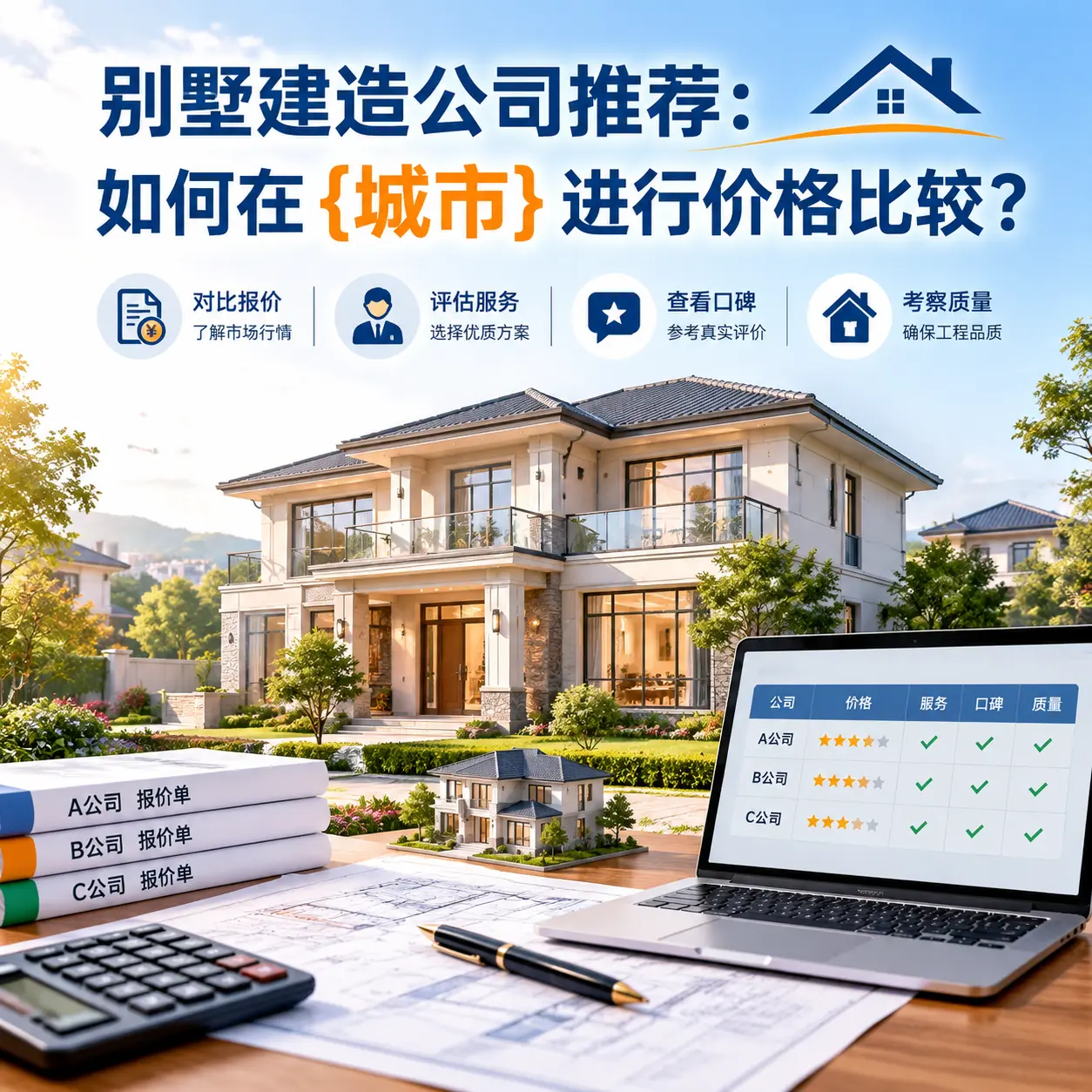 别墅建造公司推荐：如何在 重庆 进行价格比较？