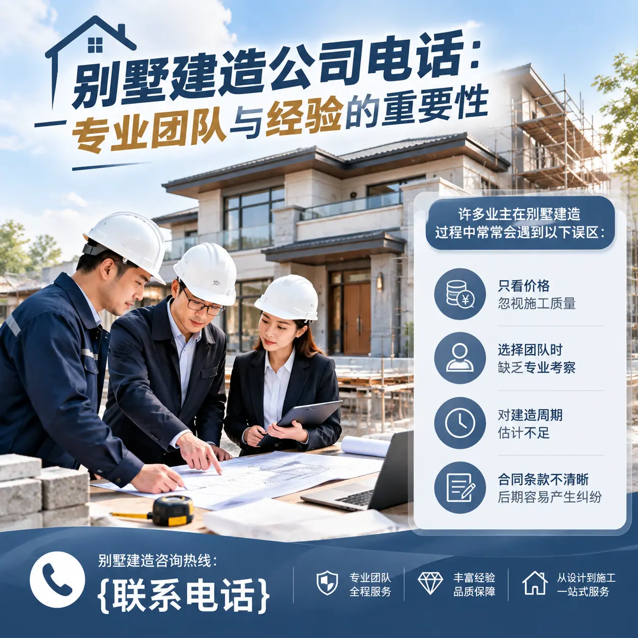 重庆别墅建造公司电话：专业团队与经验的重要性