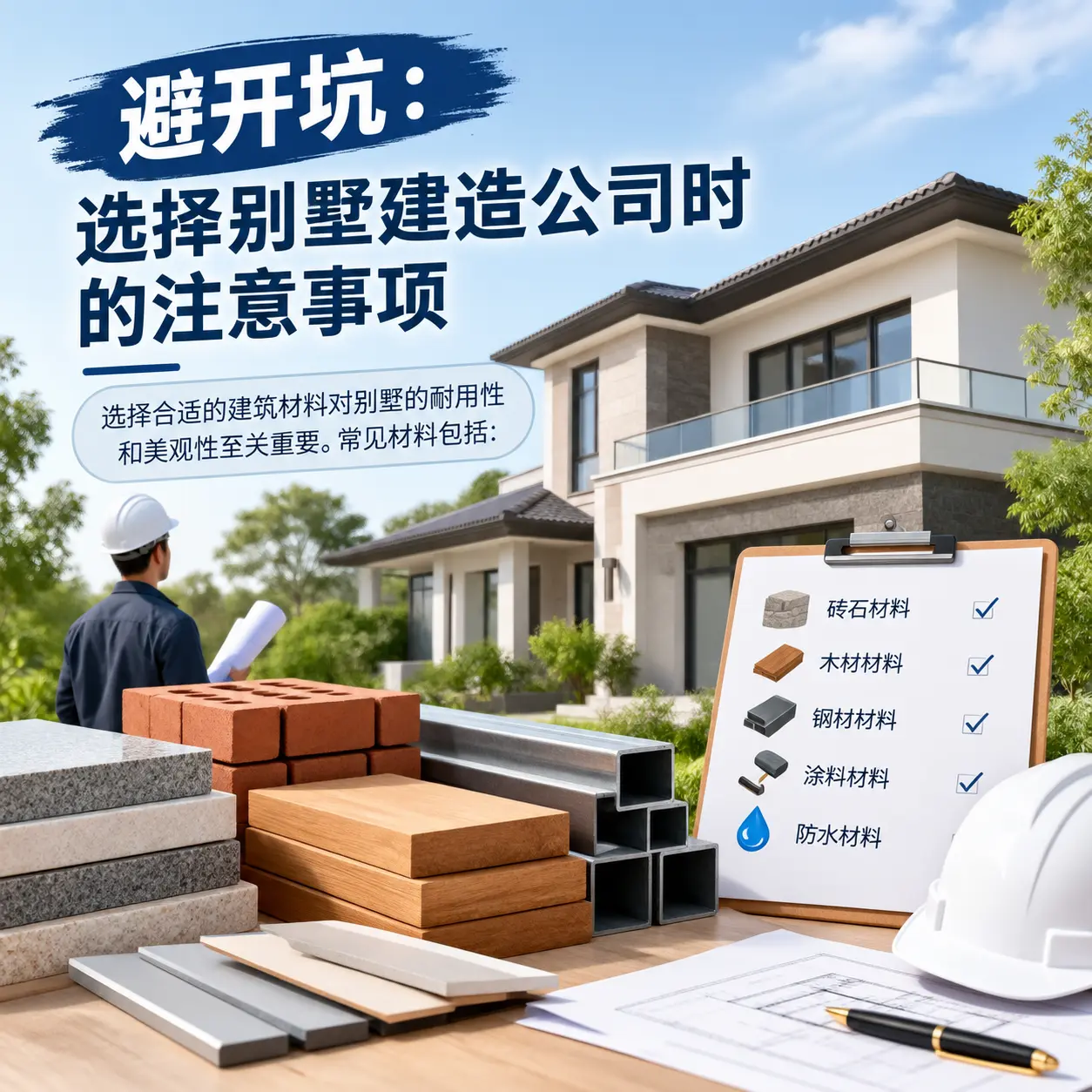 避开坑：选择 重庆 别墅建造公司时的注意事项