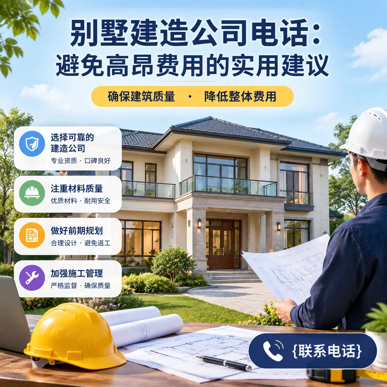 重庆别墅建造公司电话：避免高昂费用的实用建议
