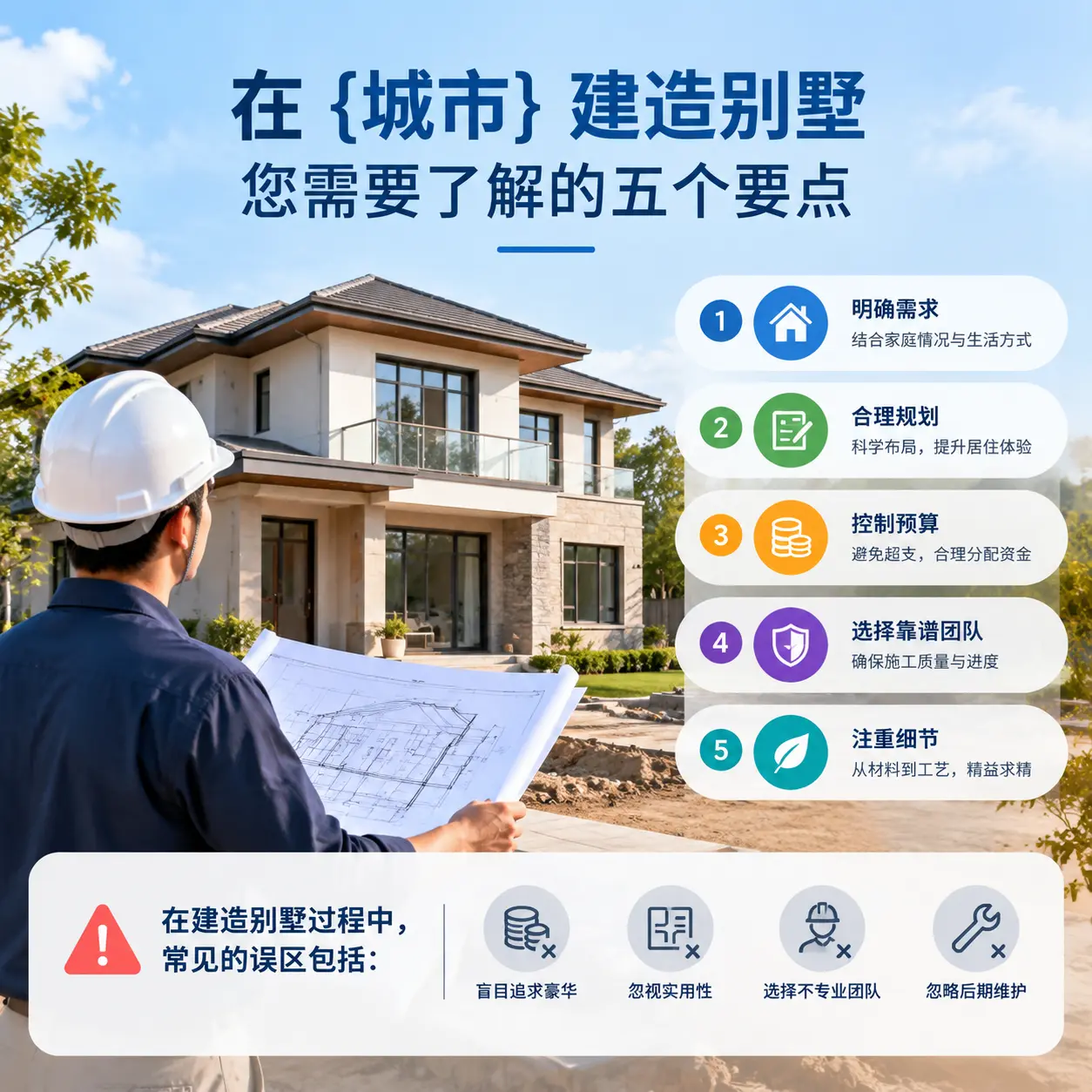 在 重庆 建造别墅,您需要了解的五个要点