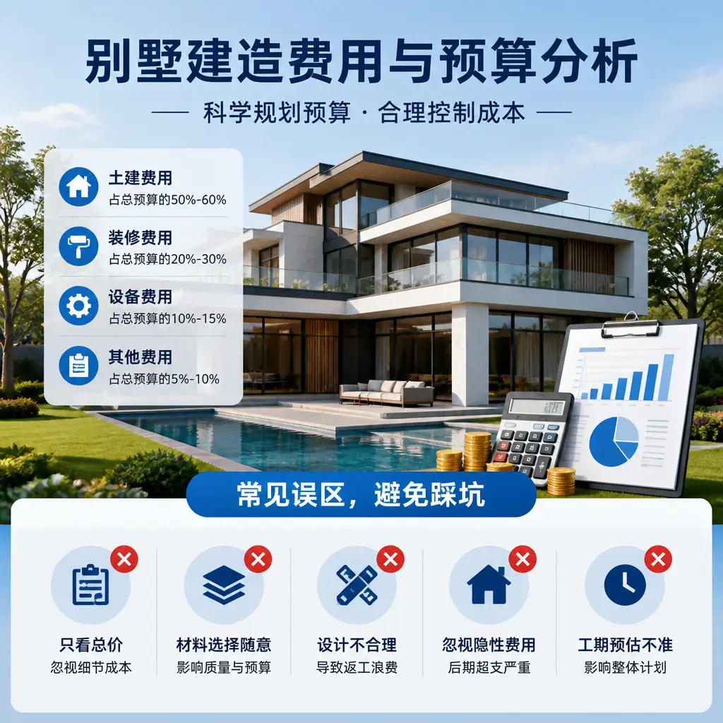 别墅建造公司推荐： 重庆 建造别墅的费用与预算分析