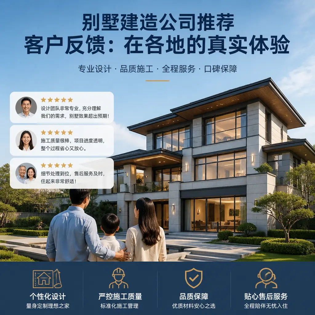 别墅建造公司推荐的客户反馈：在 重庆 的真实体验