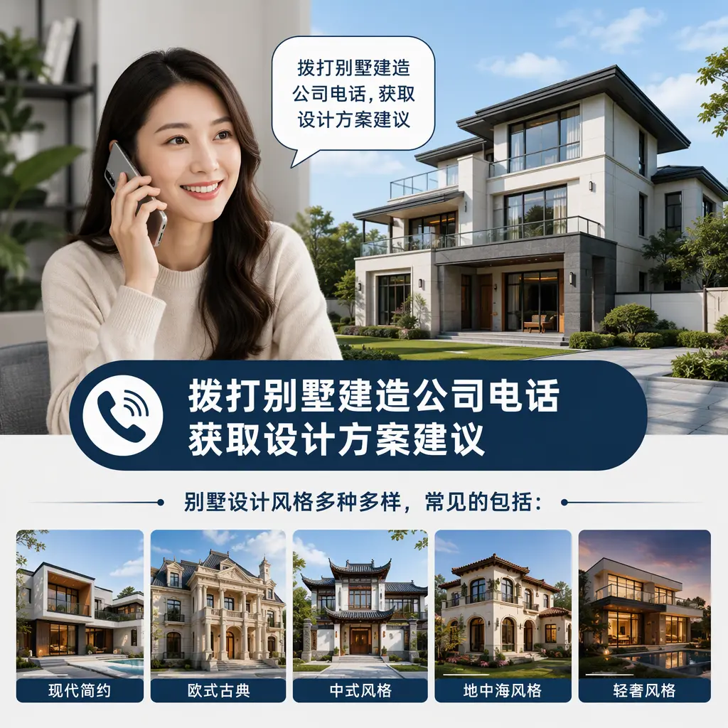 拨打重庆别墅建造公司电话,获取设计方案建议