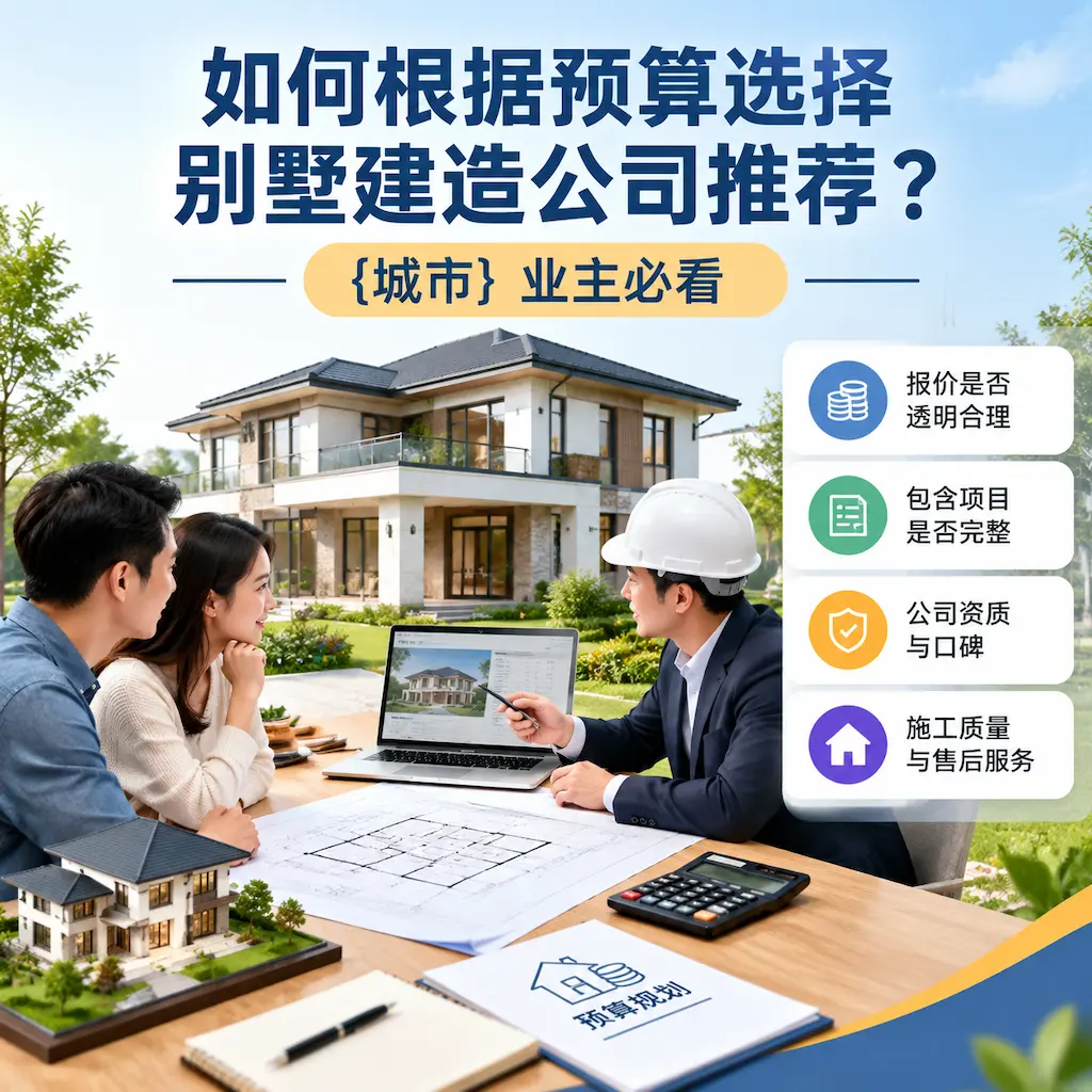 如何根据预算选择别墅建造公司推荐？ 重庆 业主必看