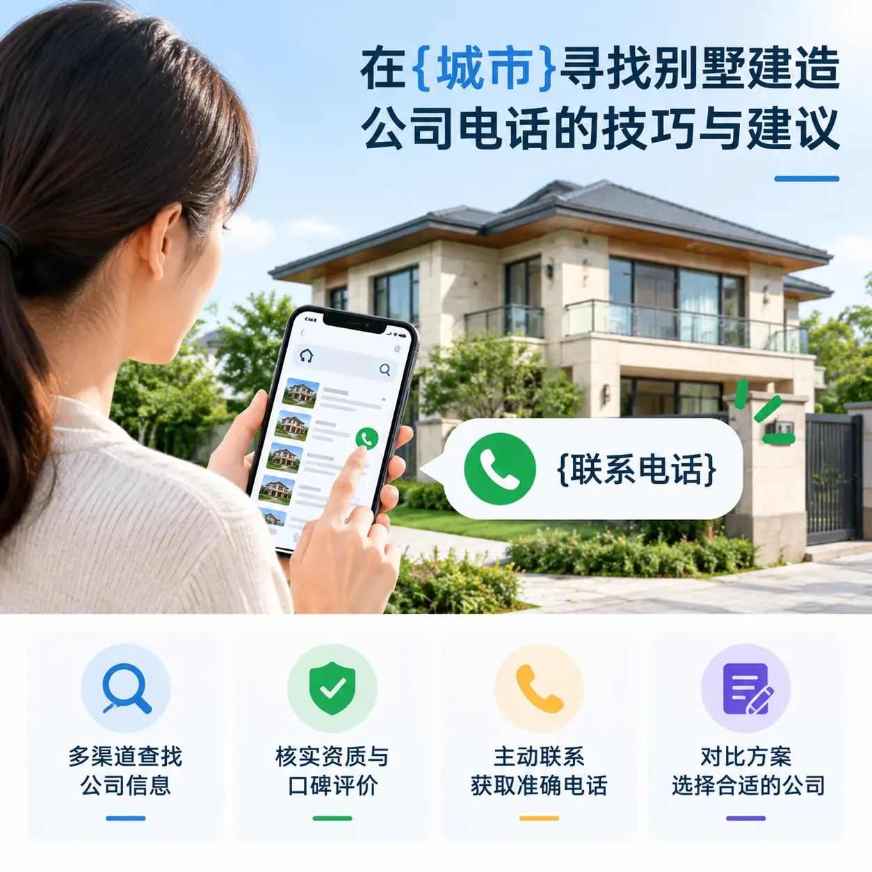 在重庆寻找别墅建造公司电话的技巧与建议