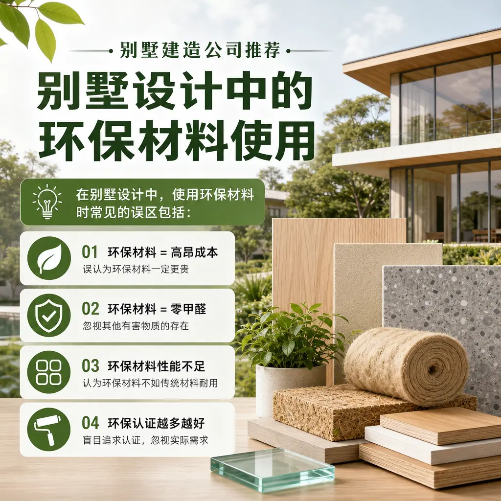 别墅建造公司推荐： 重庆 别墅设计中的环保材料使用